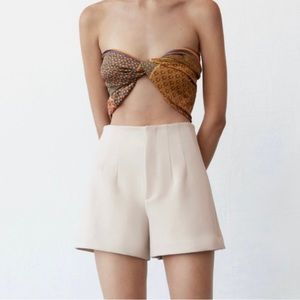 Zara High-Waisted Shorts